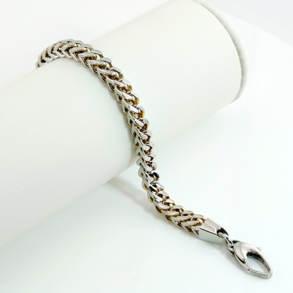 Hip-hop Personality Reversible Four-sided Bracelet