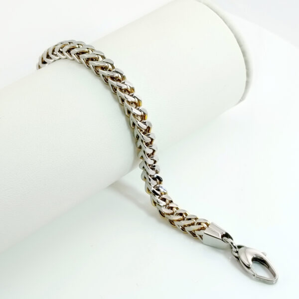Hip-hop Personality Reversible Four-sided Bracelet - Image 12