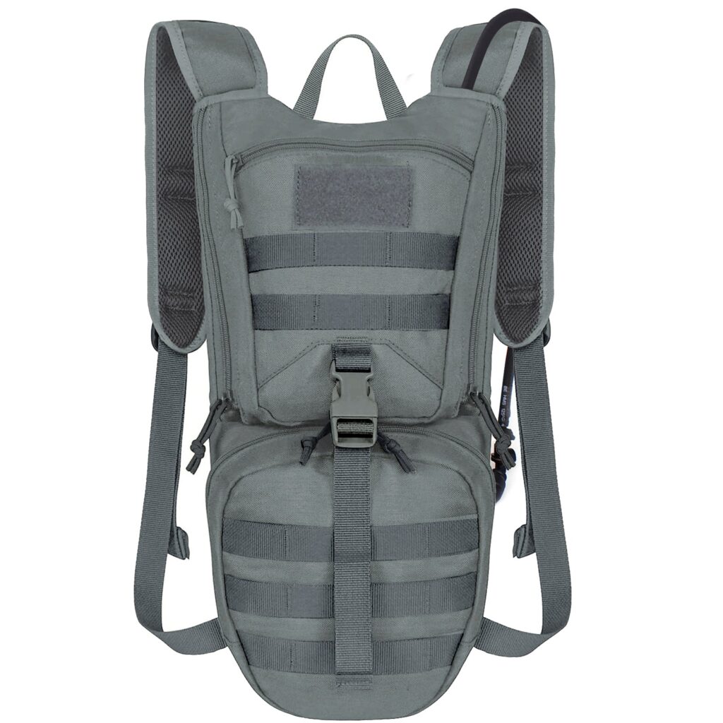 Tactical Hydration Backpack With 2.5L Bladder and Thermal Insulation
