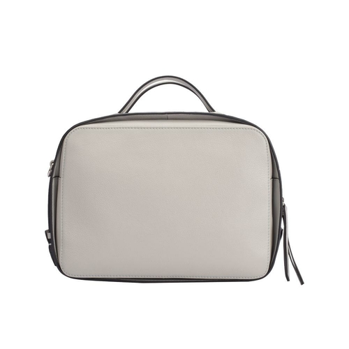 Maria Carla Woman's Fashion Luxury Leather Handbag, Smooth Leather Bag - Image 2