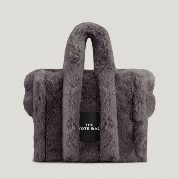 Plush Handheld Women's Bag Simple Plush - Image 5