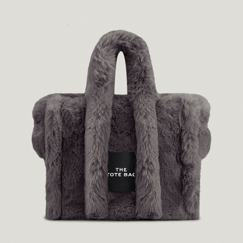 Plush Handheld Women's Bag Simple Plush