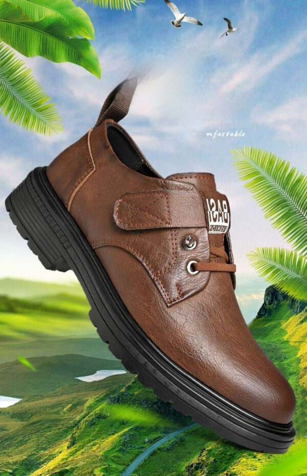 Men's British-style Workwear Trendy Breathable Casual Shoes - Image 7