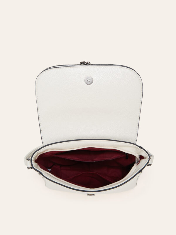 European And American-style Fashionable Flip-top Saddle Bag With Tassels - Image 15