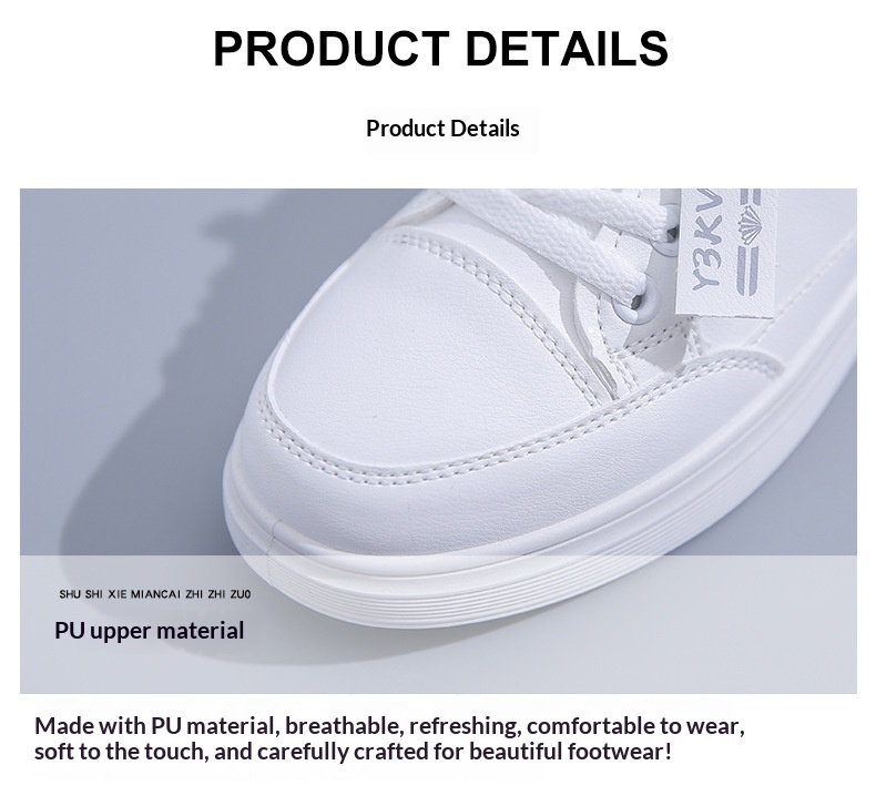 Student Athletic Running Leather-uppers Breathable Casual Shoes - Image 21