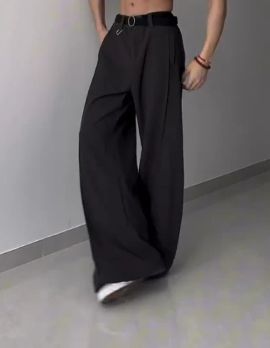 Men's Fashion Slim-fit Wide-leg Pants - Image 4