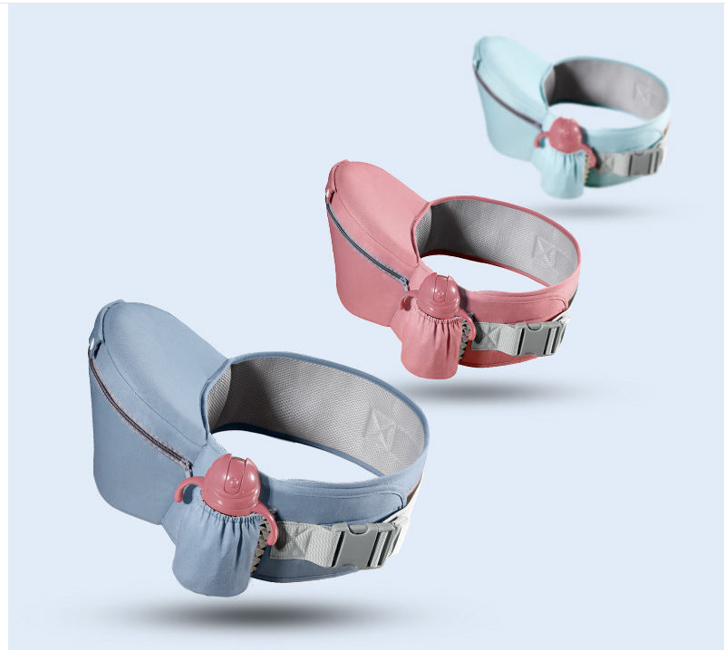 Ergonomic Baby Carrier Infant Baby Hipseat Carrier 3 In 1 Front Facing Ergonomic Kangaroo Baby Wrap Sling - Image 12