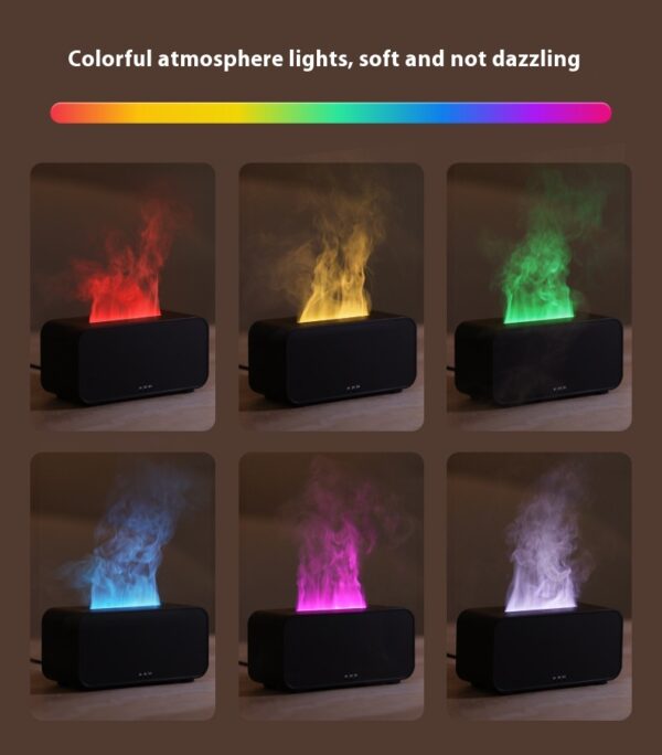 Timing Simulation Aroma Diffuser Usb Household Flame Humidifier  Aromatherapy Machine Spray Air Flame Humidifier Diffuser - Image 10