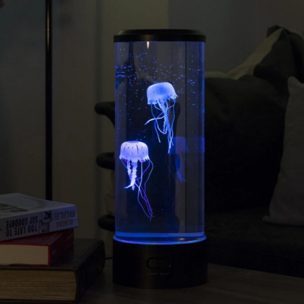 LED Jellyfish Aquarium Lamp Night Light USB Powered - Image 12