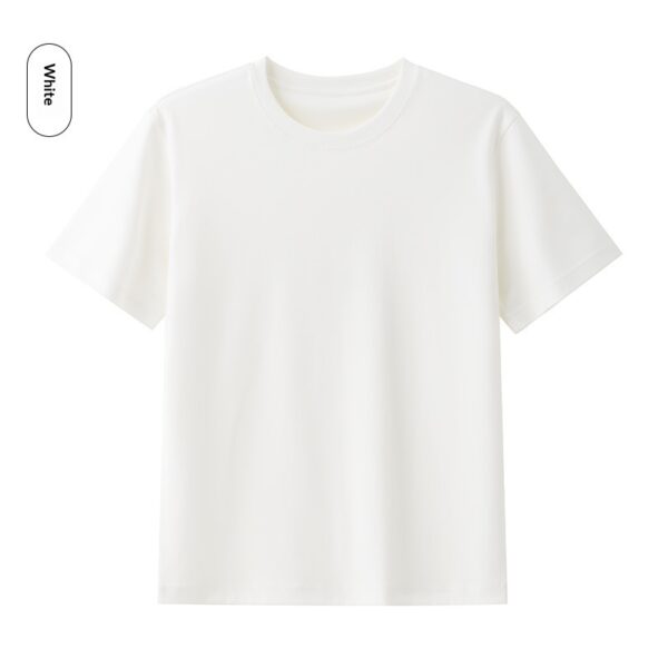 Cool Breathable Liquid-Ammonia Cotton Comfortable T-Shirt Casual Crew Neck Short-Sleeve For Men - Image 34