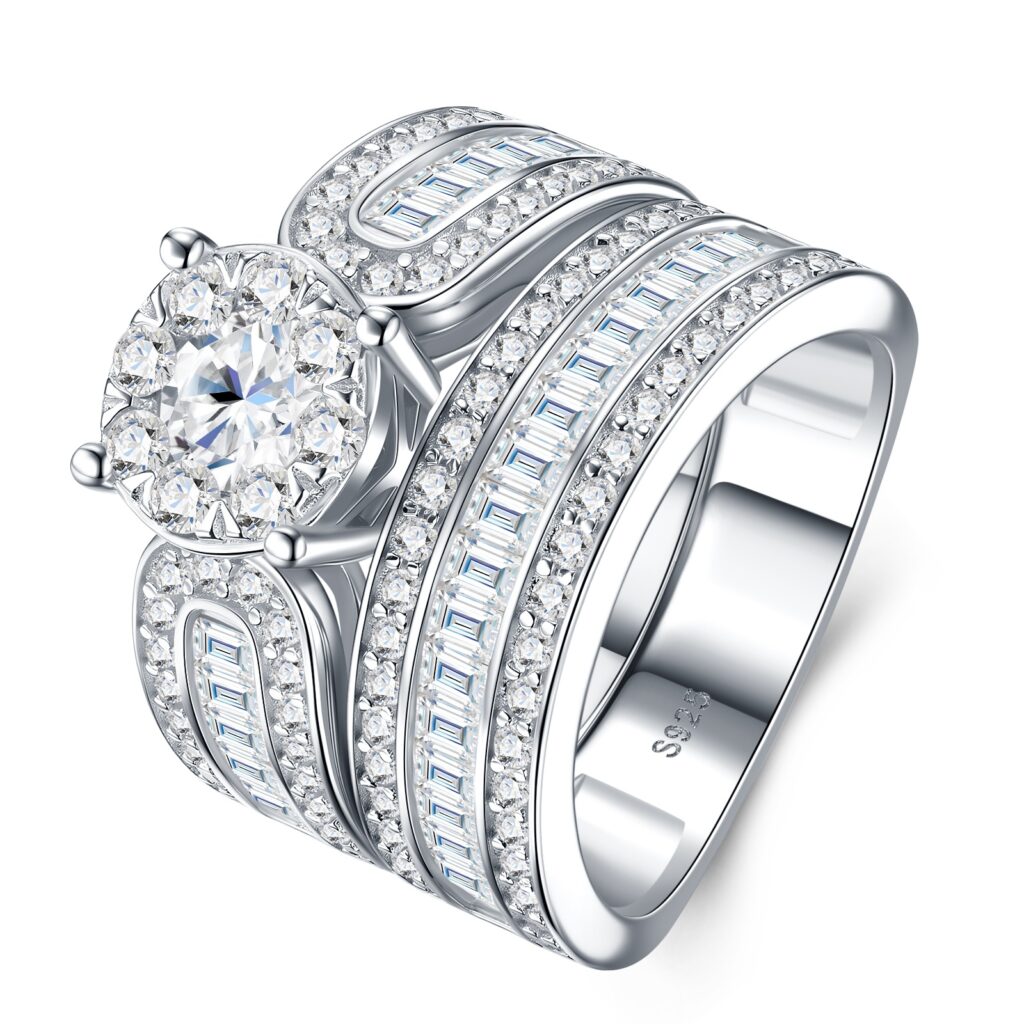 0.5 Carat Luxury Fashion Minimalist Trend Jewelry With Top-quality Morganite, Elegant Silver Ring In S925 Silver With Electroplated Platinum, Suitable For Ladies