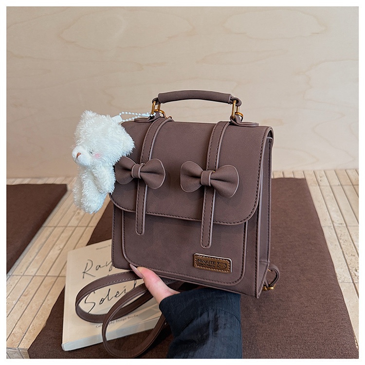 British-style Retro Chic Womens Backpack - Image 21
