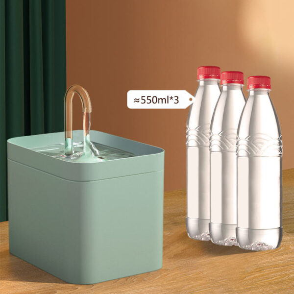 Automatic Cat Water Fountain Auto Filter USB Electric Mute Cat Drinker Bowl 1.5L Recirculate Filtring Drinker For Cats Pet Water Dispenser - Image 18