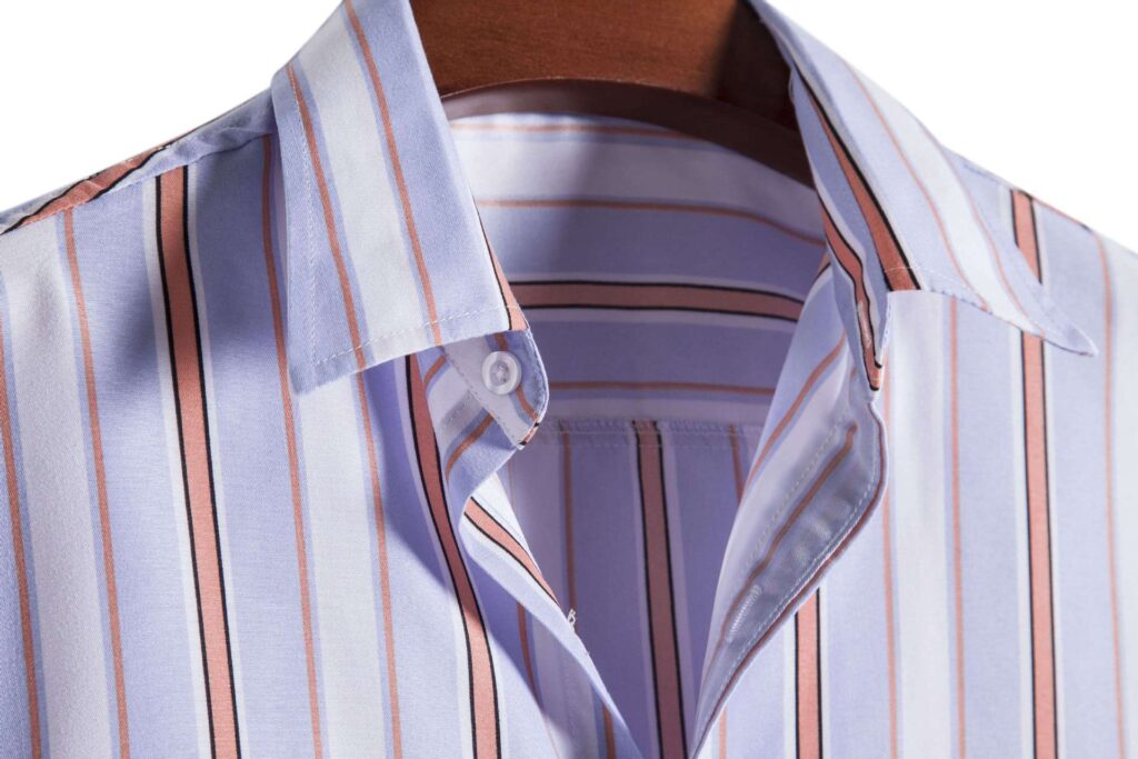 Men's Striped Fashionable Loose Short-Sleeve Shirt