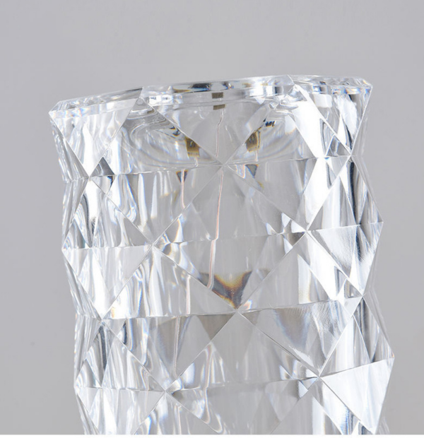 Creative Crystal Diamond Table Lamp Rechargeable Acrylic Bedroom Bedside - Image 12