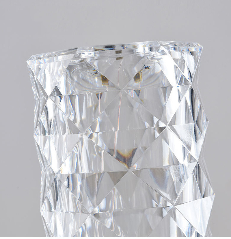 Creative Crystal Diamond Table Lamp Rechargeable Acrylic Bedroom Bedside - Image 12
