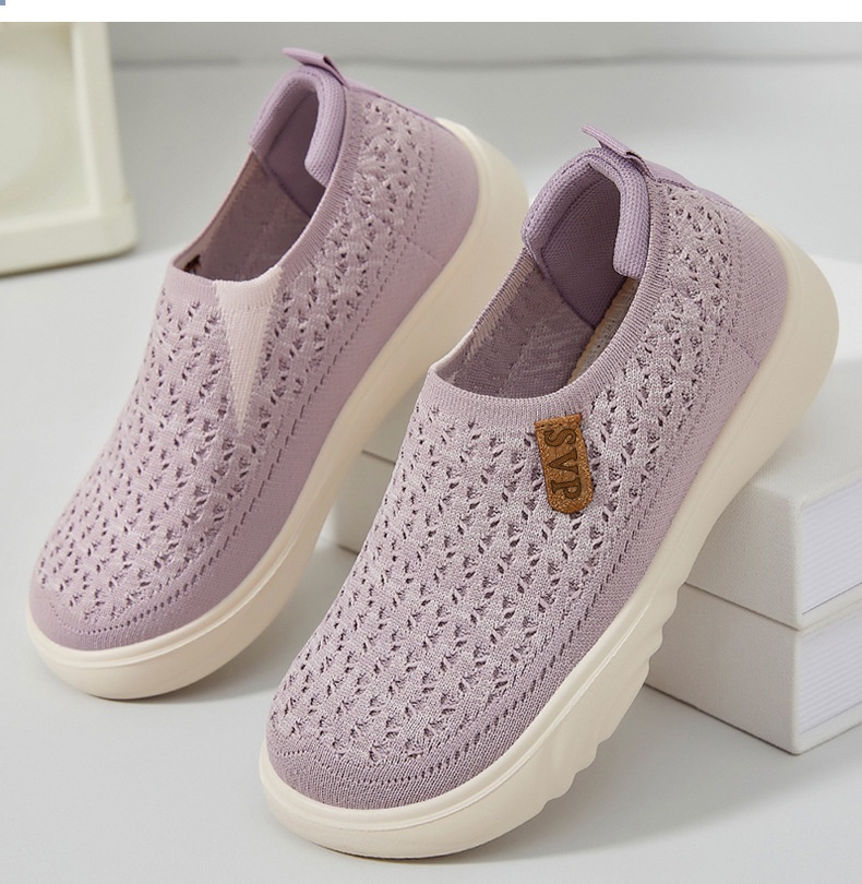 Versatile Spring Flyknit Breathable No-odor Casual Shoes - Image 31