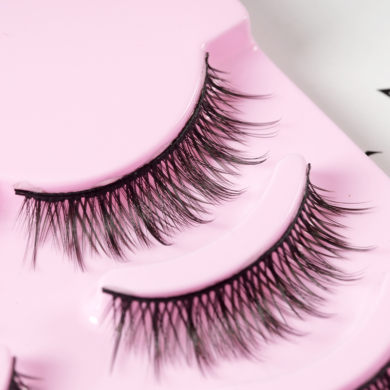 5 Pairs Manga Lashes New Arrival Anime Cosplay Natural Wispy  Korean Makeup Artificial False Eyelashes - Image 14