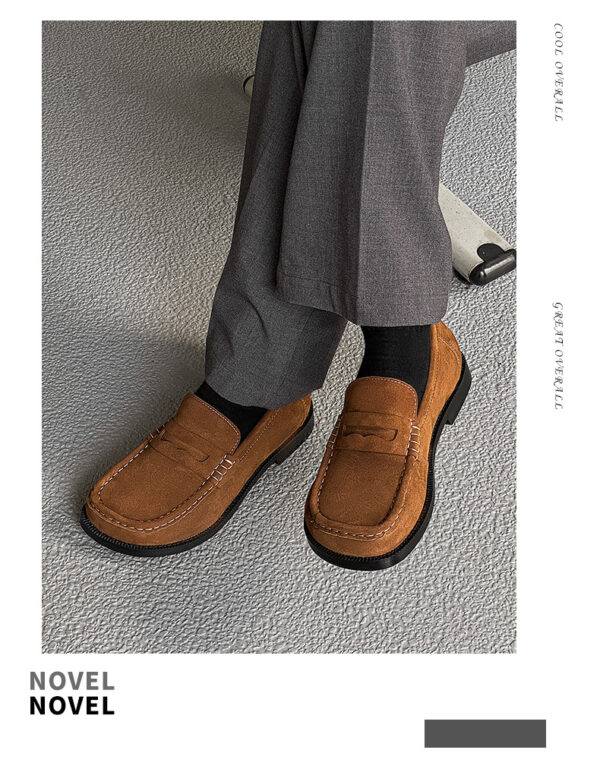 New Vintage Old Coin-style Loafers For Men - Image 9
