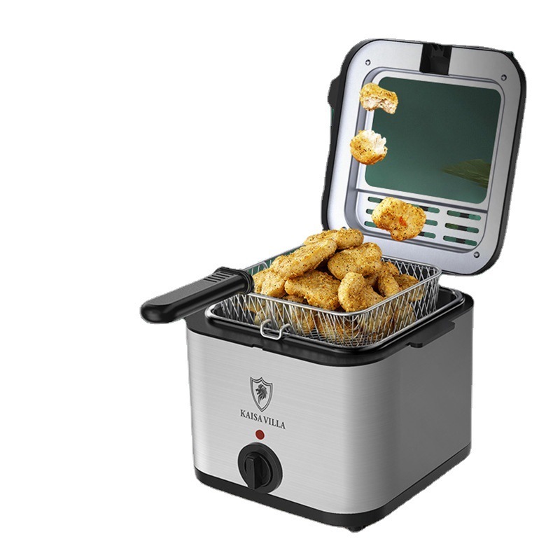Visual Multifunctional Electric Air Fryer Skewer French Fries Machine - Image 14