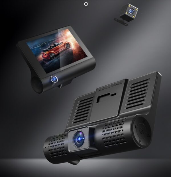1080P High-definition Three-record Driving Recorder - Image 7