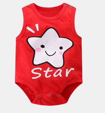 Sleeveless Baby rompers clothes newborn baby clothes - Image 9