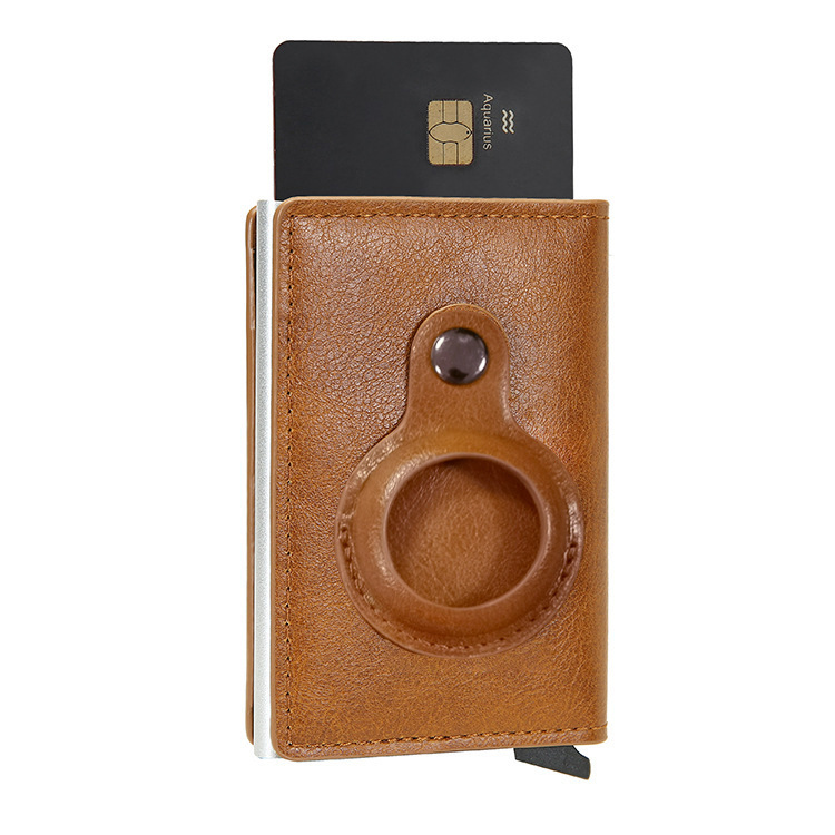Multifunctional Card Holder Airtag Men