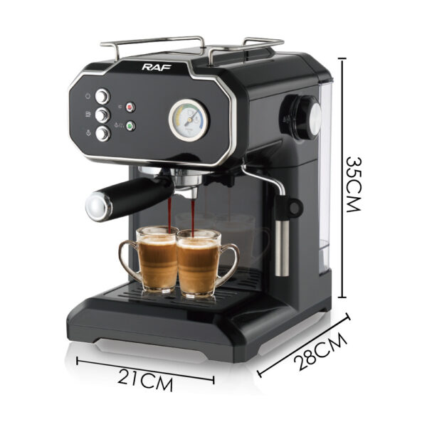 Household Small Semi-automatic High Pressure Steam Milk Froth Coffee Machine - Image 10