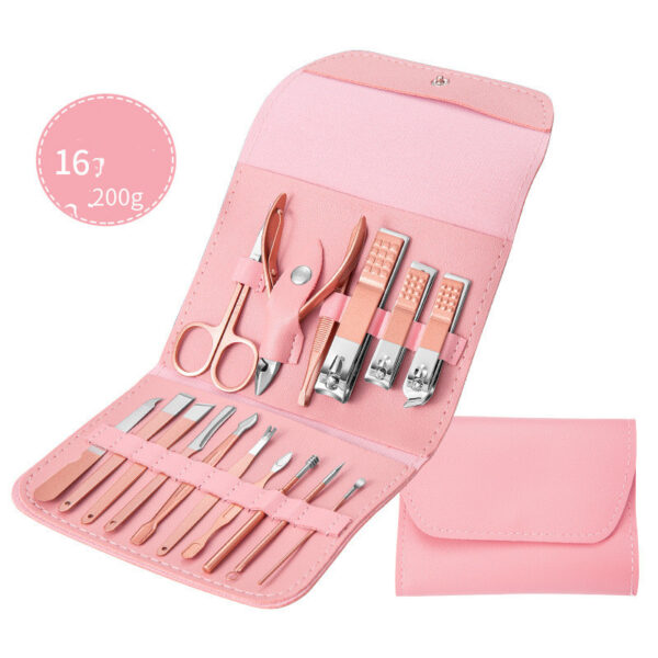 Professional Scissors Nail Clippers Set Ear Spoon Dead Skin Pliers Nail Cutting Pliers Pedicure Knife Nail Groove Trimmers - Image 34