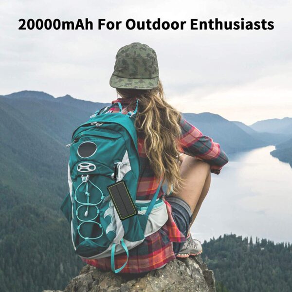 Waterproof Solar-Powered Wireless Power Bank - Image 13