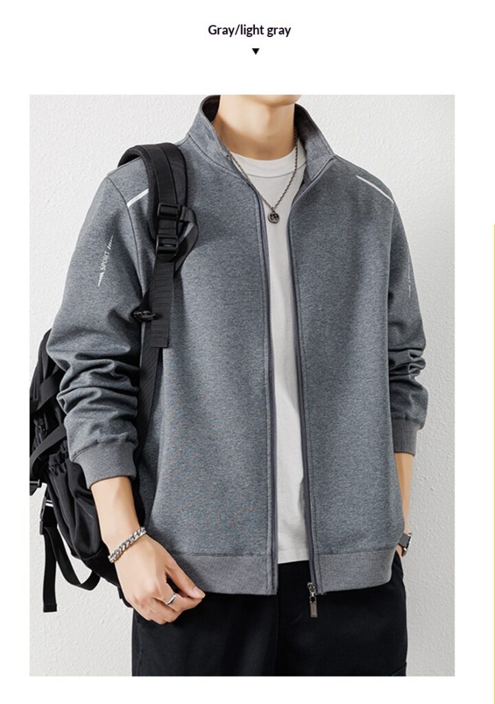 Men's Cardigan Jacket Sports Casual Top