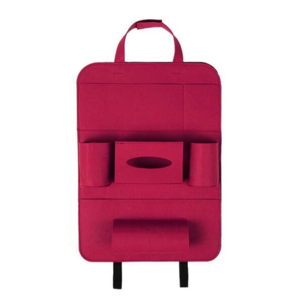 Auto Car Backseat Organizer Car-Styling Holder Multi-Pocket Seat Wool Felt Storage Multifunction Vehicle Accessories Bag - Image 20