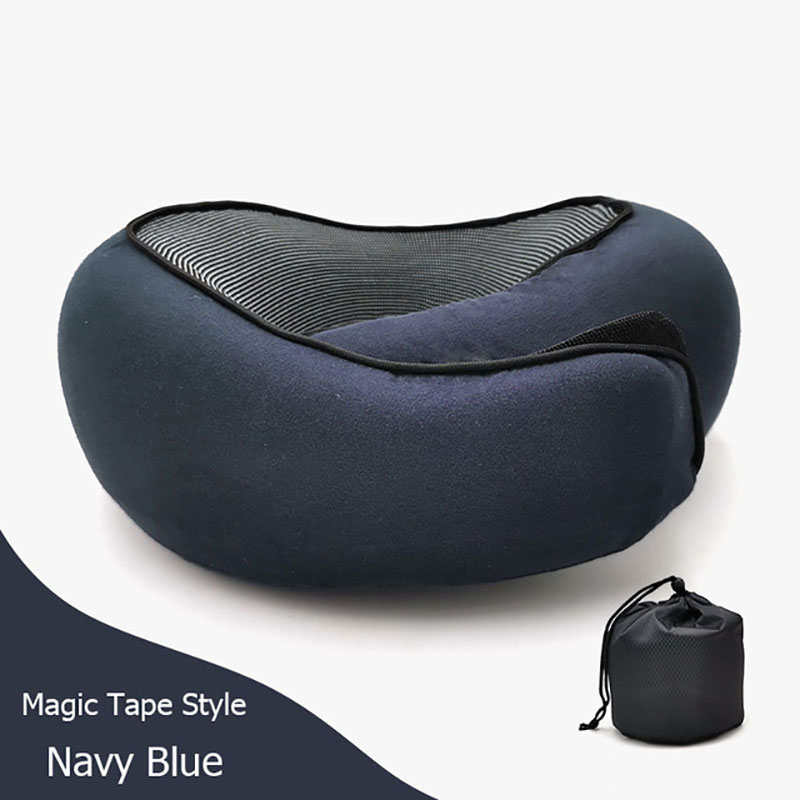 Travel Neck Pillow Non-Deformed Airplane Pillow Travel Neck Cushion Durable U-Shaped Travel Memory Cotton Nap Neck Pillow - Image 18