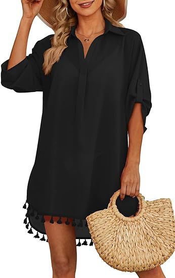 Tassel Beach Swimsuit Bikini Dress - Image 6