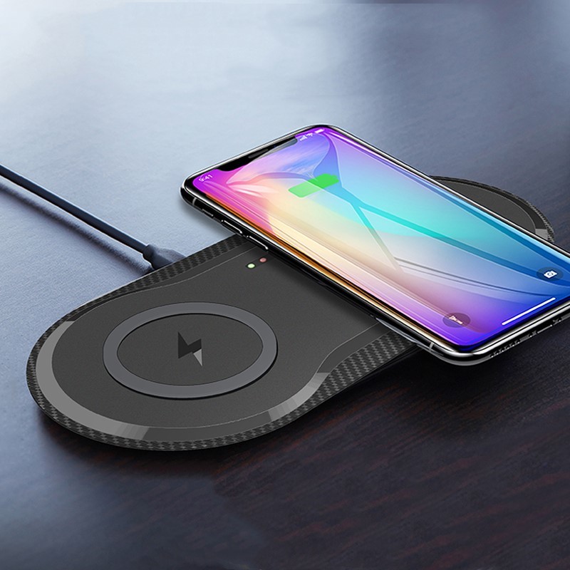 Wireless Charger Dual Mobile Phone Charger - Image 1