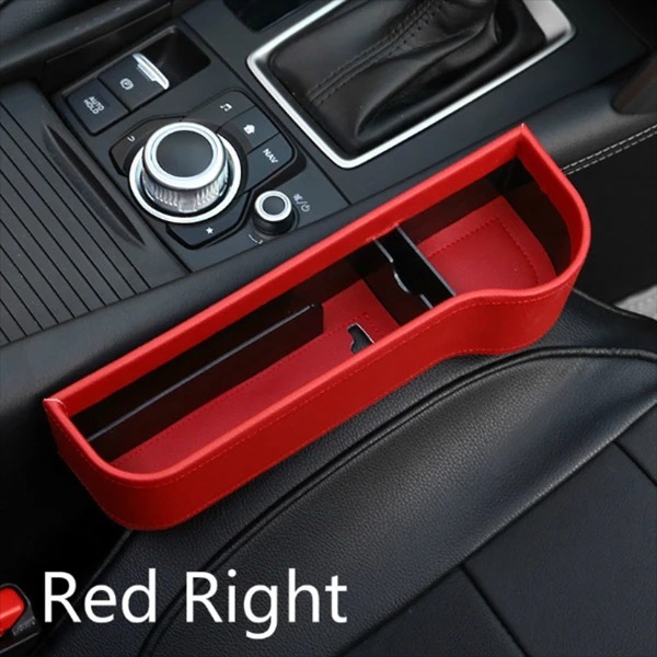 PU Car Organizer Seat Gap Storage Box Car Seat Side Slit for Wallet Phone Coins Cigarette Keys Cards Car Accessories - Image 4