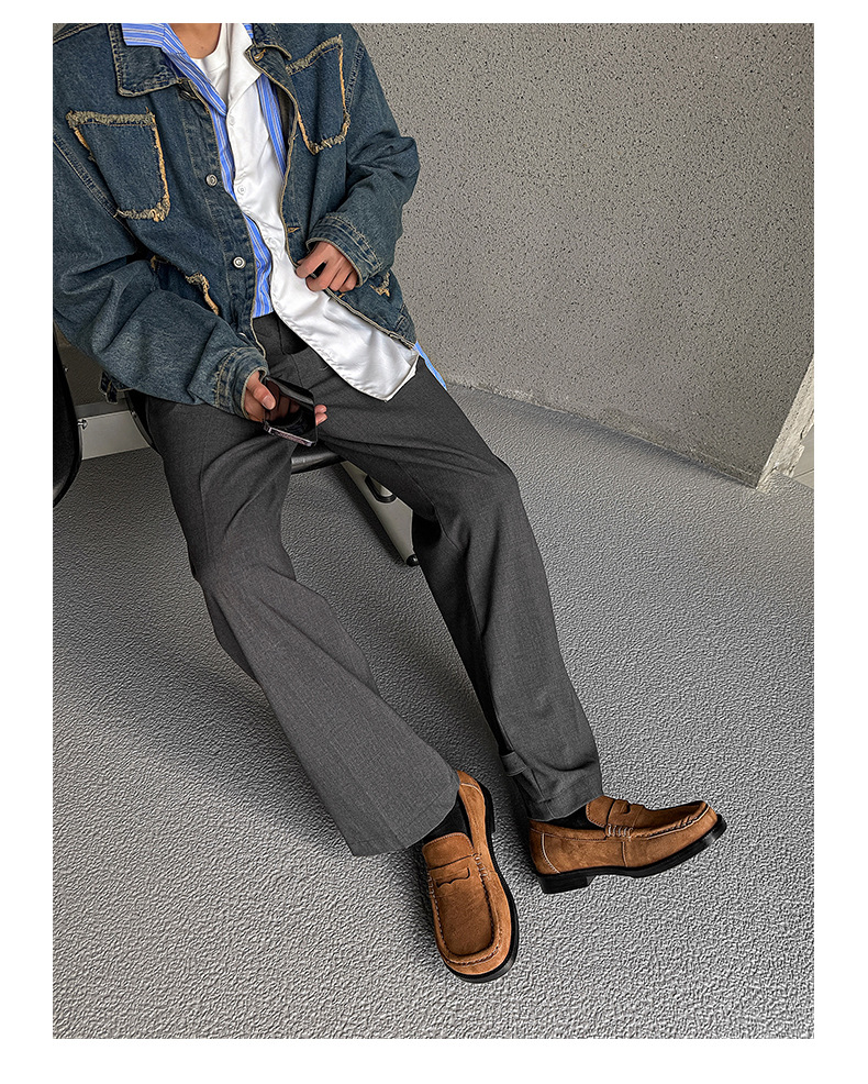 New Vintage Old Coin-style Loafers For Men
