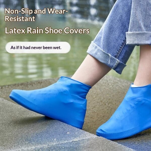Outdoor Hiking Rain-Proof Shoe Covers Latex - Image 1