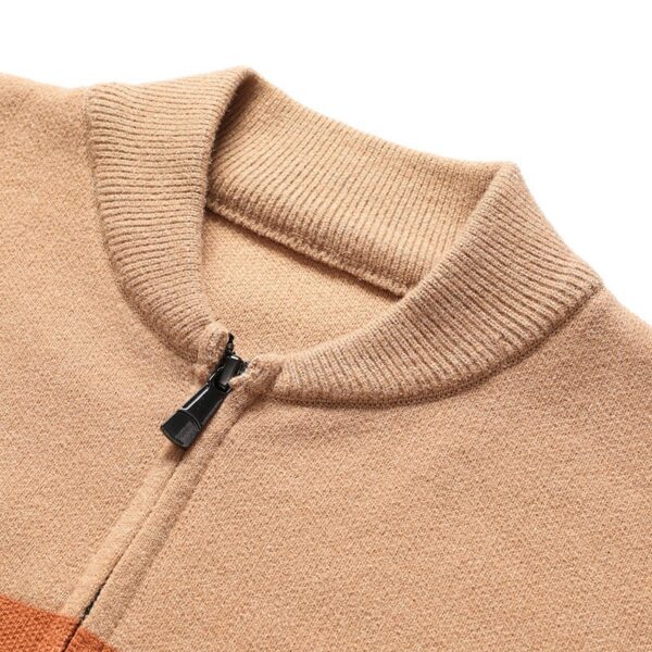 Mens Knitted Cardigan Sweater Jacket For Spring And Autumn Coats - Image 6