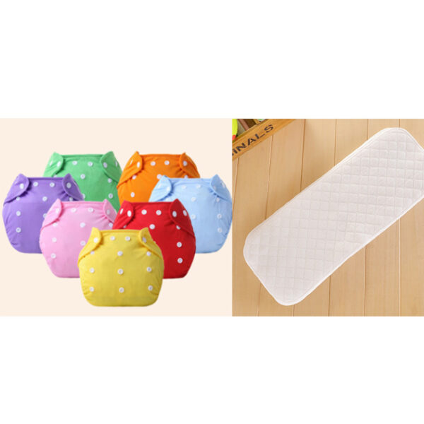Increase diaper pants washable diapers can adjust the baby can pull pants pants waterproof waterproof diapers pants - Image 10