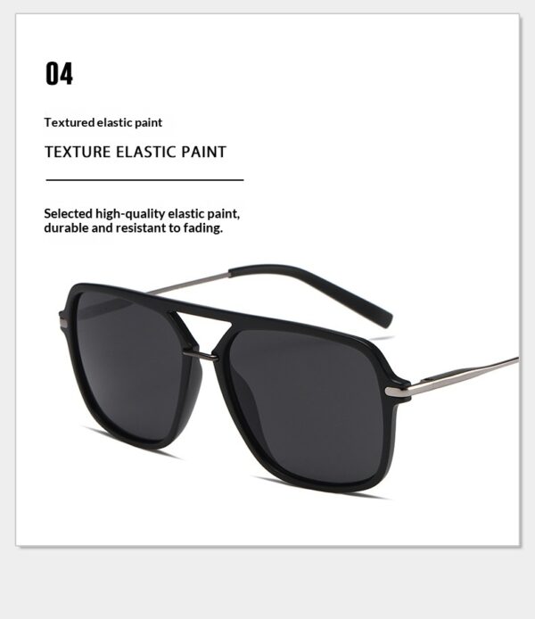 Classic Dual-Beam Sunglasses Mens Fashion Sunglasses - Image 17