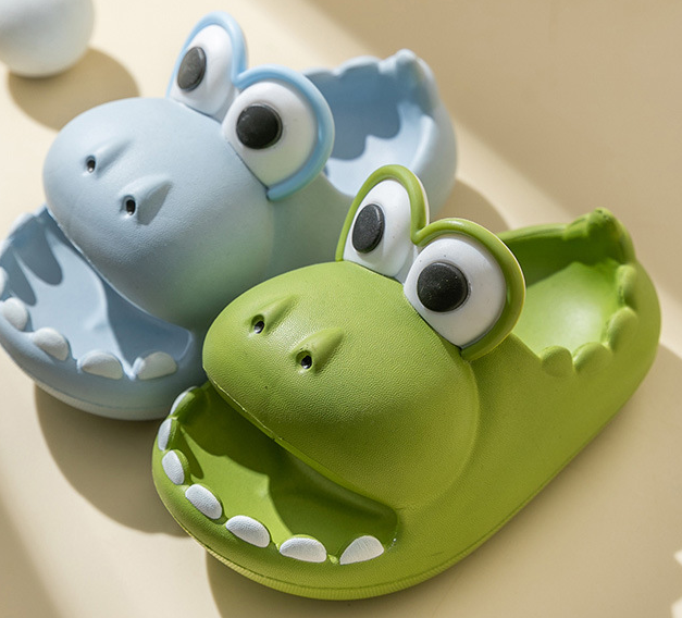 Kids Dinosaur Slippers Wholesale Summer Cartoon Parent Child Outdoor Home EVA Sandals Women Men Kids Cute Slippers Baby Shoes - Image 12