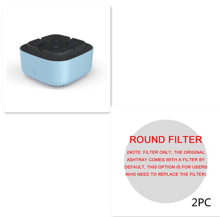 Smoke Removal Air Purification Ashtray Anion Purification Practical Automatic Purifier Ashtray Portable Gadgets For Car Ashtray - Image 19