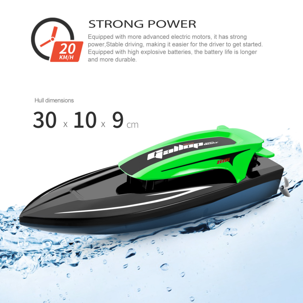 816 High-Speed Remote Control Speedboat