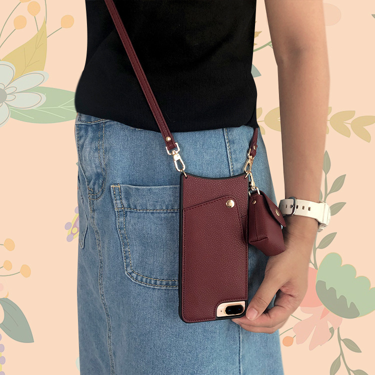 Protective Case With A Crossbody Strap, Card Slots, And A Zipperkeeps Fingerprints At Bay While Doubling As A Mini Wallet - Image 5