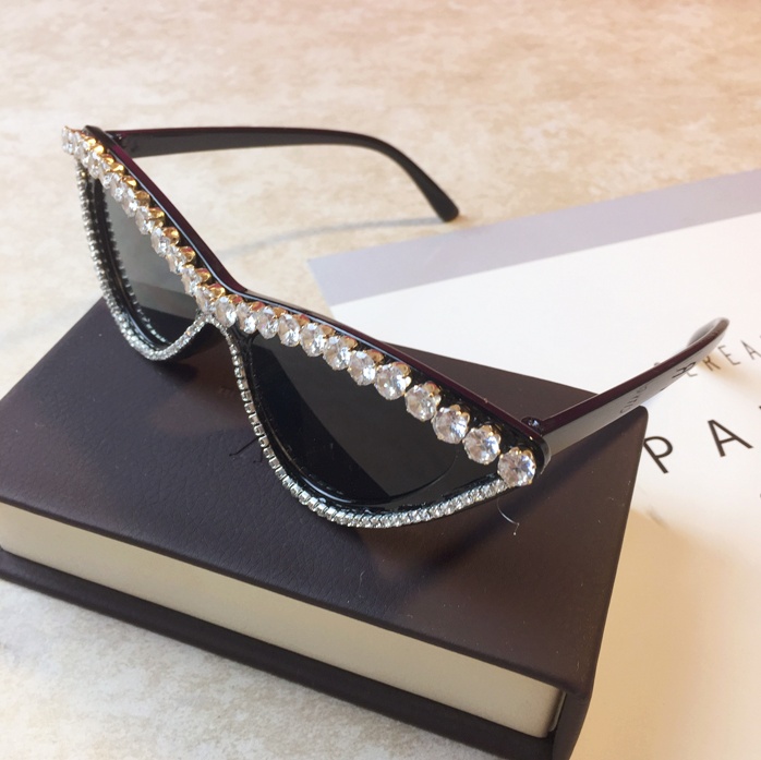 Luxury Diamond Cat Shades Sunglasses Women - Image 3