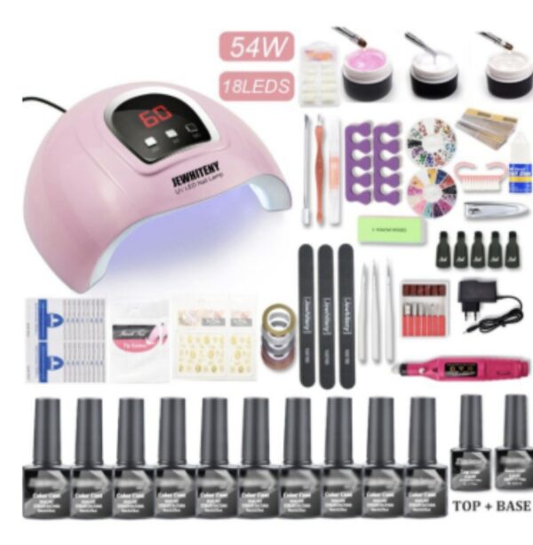 80W Nail Phototherapy Machine Set - Image 8