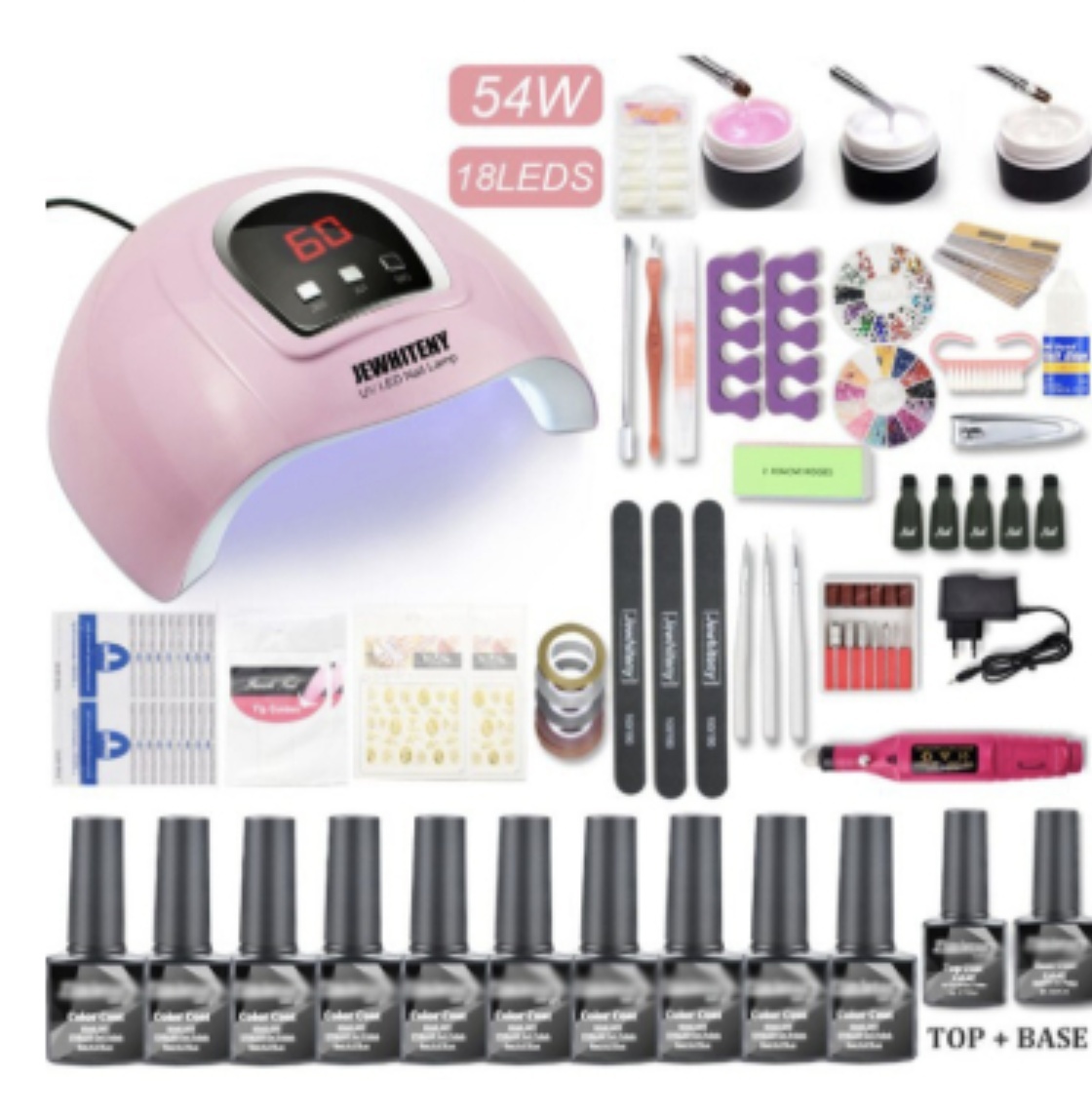 80W Nail Phototherapy Machine Set - Image 8