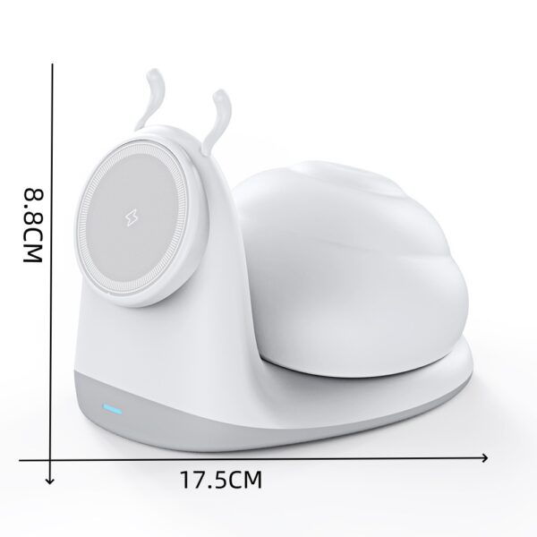Snail Night Light Magnetic Wireless Charger - Image 13