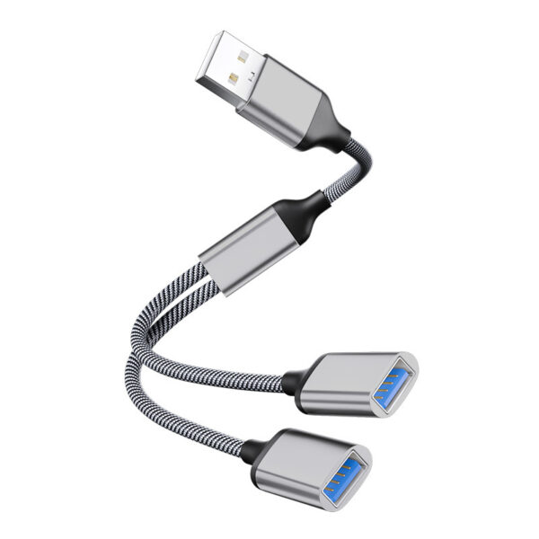 1-to-2 Hub Laptop Docking Station Adapter - Image 19